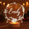 VEELU LED Lampe Nachtlicht Kinder Personalisierte Geschenke Baby mit Name Arcyl Nachtlampe Raumdekoration Geschenk für Mädchen Junge Kinder Geburtstagsgeschenk