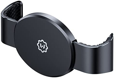 WixGear Metal Phone Clamp for Magnetic Car Mount [Clip and Remove at Anytime] Metal Phone Clip for All Magnet Car Holder Cell Phone Magnetic Plate