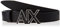 Armani Exchange Casual Sustainable, Logo Buckle Belt, Black, Small