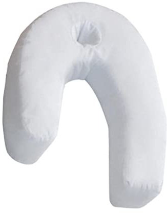 Oreiller pour dormeur sur le côté pour adultes, soutien profilé en forme de U pour soulager les douleurs du cou, du dos et des épaules, oreillers pour dormir sur le côté