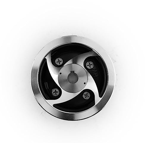 10,2 cm (4 Zoll) Felge, 17 mm, Keilnut, Legierung, Nabe für 4,10-4 und 9 x 3,50-4 Wagen Rollstuhl, Scooter-Reifen