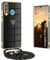 Yutwo Handyhülle Huawei P30 Lite mit Band, Handykette Huawei P30 Lite Hülle mit Band Silikon Stoßfeste Huawei P30 Lite handyhülle mit Herz Love Design Schutzhülle Huawei P30 Lite, Schwarz
