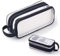 X SIM FITNESSX durchsichtig Federmäppchen Mäppchen Teenager Federtaschen Groß Etui Schule Big Pencil Case Büro Federtasche Erwachsene Transparent (Schwarz)