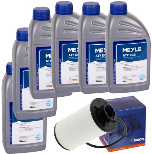 GetriebeFilter + 6L Öl DCG 2 Ölwechselpaket 6 Gang für für