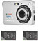 Andoer Digital Camera With 2Pcs Rechargeable Batterie 18M 720P Hd Digital Camera Video Camcorder Digital Camera For Kid Compact Digital Camera 8X Digital Zoom Anti-Shake 2.7Inch Lcd Kid