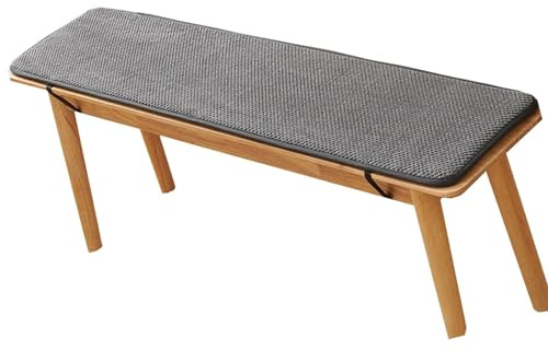 VEAI Bankkissen Outdoor Indoor 120x40 100x40 Bankauflage Sitzkissen Bank Stuhlkissen Sitzpolster Sitzauflage Bank für Gartenbank, Terrasse, Esstisch, Drinnen(L7,40x120cm)