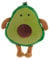 Upper Canada Aroma Home Snuggable Avocado Hottie mit Mikrowellenbeutel, kuscheliger Plüsch, Lavendelduft für wohltuende Entspannung, Wärme und Komfort