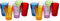 Guzzini - Happy Hour, set di 12 bicchieri alti - Ø8 x h12 cm - Capacità: 420 cc - 07230652
