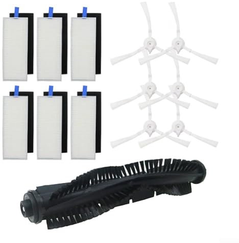 Augmentez l'efficacité du nettoyage avec ce kit d'accessoires pour aspirateur robot Qihoo pour 360 S6 Ensemble complet d'articles essentiels