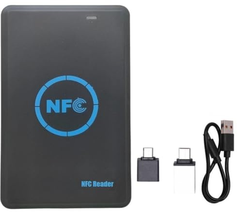 Flaroey RFID Smart Chip Duplicator HID 125Khz/IC/ID 13.56Mhz 125Khz 5 Frequency NFC Reader Copier Token Writer Clone Programmer