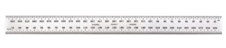 Starrett Metrische Ersatzklinge für Kombinationswinkel, Sätze und Fasenwinkelmesser 300mm