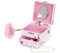 TROUSSELIER - Ballerine - Boîte à Bijoux Musicale - Idéal Cadeau Jeune Fille - Phosphorescent - Brille dans la nuit - Musique Invitation à la Danse - Colori Rose