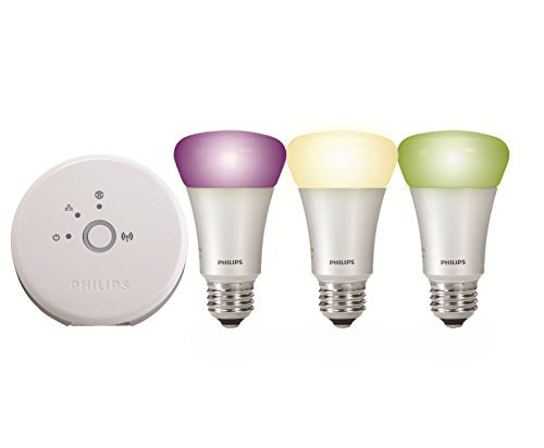 Philips hue - LED personal wireless lighting - 3 x 9W A60 E27 - Starter Kit inkl. hue Bridge