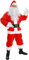 ILOVEFANCYDRESS WEIHNACHTSMANN SANTA NIKOLAUS GROTTO KOSTÜM VERKLEIDUNG=7 TEILIGE= JACKE +Hose+ GÜRTEL +MÜTZE +STIEFELSTULPEN +PERÜCKE +BART = XLARGE