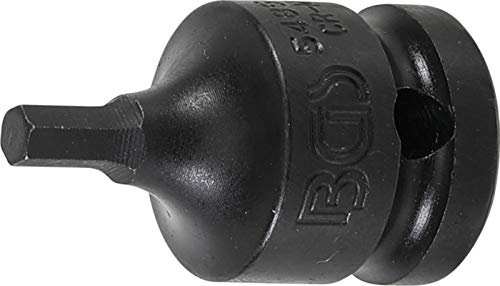BGS 5485-5 | Kraft-Bit-Einsatz | Länge 42 mm | 12,5 mm (1/2) | Innensechskant 5 mm