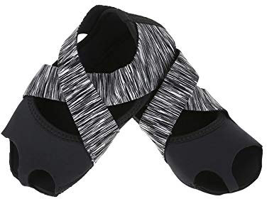 Yoga Socken Anti Rutsch f¨¹r Damen M?nner, Yoga Grip Socken Pilates Socken mit Griffen Non Slip Skid Barre Soft Wrap Tanz Trainingsschuhe mit Zehen f¨¹r Pilates Ballett Barre Studio Bikram