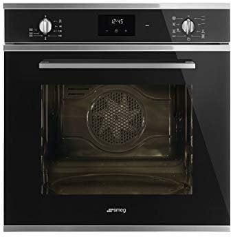 Smeg SF6400TVN Cucina Multifunktions-Backofen, 60 cm, Schwarz