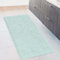 MAYSHINE Chenille Badematte, rutschfeste Maschinenwaschbare Badteppiche | Saugfähige Schnelltrocknende Shag-Teppiche, Ideal für Badezimmer, Dusche, Schlafzimmer oder Türmatte (Spa blau, 120x70cm)