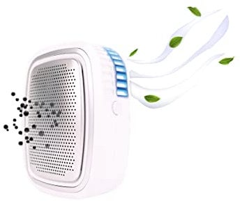 Purificador de Aire HEPA STARLYF Air Luxe, Con filtro de carbono de alta eficiencia, Luz UV, Portable y efectivo, Silencioso, Elimina,Olores, Polen, Polvo, Aire puro para su hogar