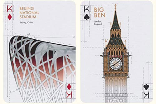 USPCC Bicycle Architectural Wonders of The World