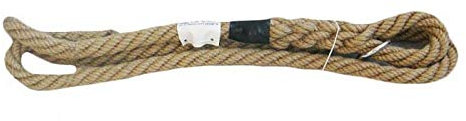 eFitness Cuerda a Alpinismo 4 Metro KV Cortador Desde 100% Yute diámetro 35 mm