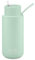 frank green Water Bottle – 1 litre/34oz Metal Water Bottle with Straw Lid, Ceramic Insulated, Stainless Steel, Triple Wall Vacuum – Mint Gelato Drinks Bottle by frank green