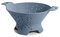 Blim Plus Scolapasta Cosmo diametro 25cm blu opaco (Ocean) in plastica 100% riciclabile, Non Tossico, Lavabile in Lavastoviglie, Impugnatura Ergonomica, 4 piedini d’appoggio, fori svasati