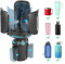 Cup Holder Expander for Car with Adjustable Holder & Base, Compatible with 10 to 64 oz Yeti Ramblers, Stanley, Hydro Flask, Nalgene, Hold 2.9 to 5.5 Large Bottles Mugs Food Drink, Car Cup Holder