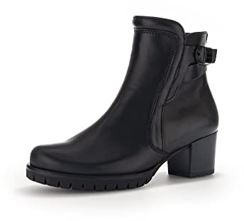 Gabor Damen Biker Boots, Frauen Stiefeletten,Wechselfußbett