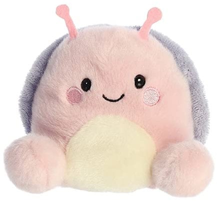 Aurora, 33677, Palm Pals Shelby Schnecke, Plüschtier, Pink, 13cm
