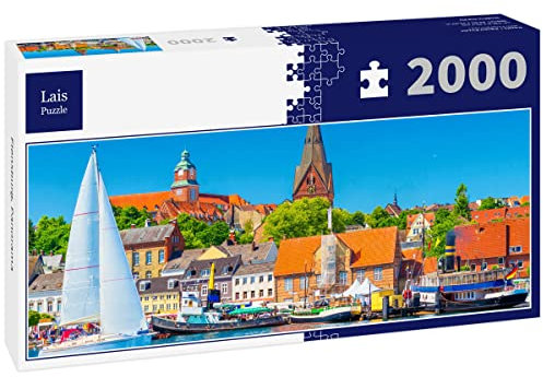 Lais Puzzle Flensburg, Panorama 2000 Teile Panorama