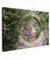 MuchoWow© Leinwand Bilder 90x60 cm Wanddeko Wohnzimmer Aesthetic Room Decor Deko Zimmer Wandbilder Modern Fotogeschenke Fensterblick - Blumen - Hortensie - Sommer