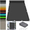 Sonnensegel Sonnenschutz Garten Balkon 2.6 x 3.8 m 95% UV Schutz Sonnenschutz Netz Schattierungsnetz PES Polyester Sonnenschutz für Balkon, Pool, Garten Sonnensegel, Dunkelgrau