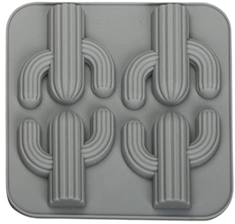 Kaktus-Fondant-Form, Silikon, Schokolade, Süßigkeiten, Form für Weihnachten, Geburtstag, Party, Kuchendekoration, Cupcake, Geschenk, Keks-Set