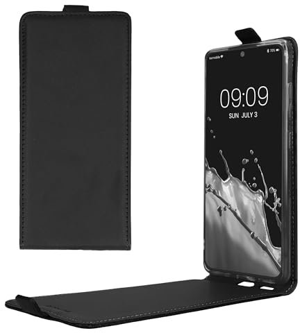 kwmobile Schutzhülle kompatibel mit Samsung Galaxy S20 FE - Hülle Handy - Flip Case Handyhülle Schwarz
