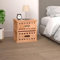 CCCINER Nachttisch 34x34x34 cm Massivholz Nussbaum,Stilvoller Nachttisch aus massivem Nussbaumholz: Praktisch und elegant für Schlafzimmer und Wohnraum Schlafzimmer Möbel