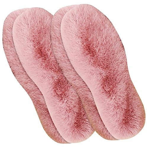 Ipetboom 4paare Winter Einlegesohlen Für Schuhe Warme Und Bequeme Innensohlen Für Slipper Und Stiefel Hält Füße Warm Und Trocken Unisex Design Für Kalte Tage