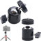 GGUFAY 2 Pièces Rotule Photo, Rotule de Suspension, Métal Rotule, Trépied, Adaptateur de montage pour griffe porte-accessoires 1/4 et vis 1/4 à 3/8, Monopode Appareil Photo