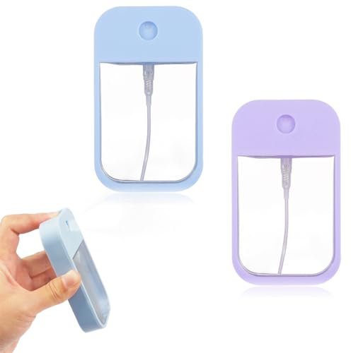 NJCXOLA 2er-Pack nachfüllbarer Parfümzerstäuber – tragbare Mini-Sprühflasche – nachfüllbarer tragbarer Kölnisch-Köln-Zerstäuber – auslaufsicherer Mini-Parfümdiffusor