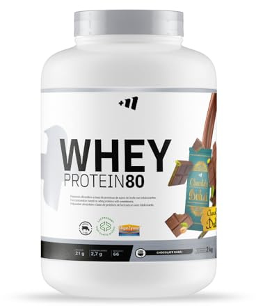 MM Supplements - Whey Protein 80-2 Kg - Chocolate Dubai - Proteína Suero de Leche - Proteina Whey - Con Lacprodan de Arla y Proteína Suero de Leche - Ayuda a Aumentar Masa Muscular