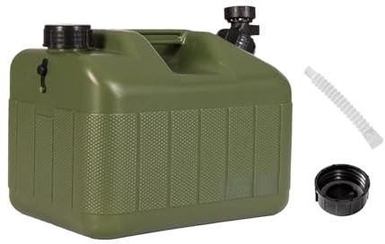 Zxpjkyu Réservoir d'eau de Camping, Pichet de Stockage d'eau, Baril étanche, Réservoir d'urgence de 10 L