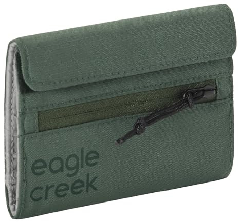 Eagle Creek Geldbörse Stash RFID Tri-Fold Wallet Grass Green tannengrün