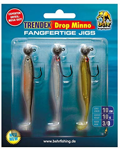 Behr Unisex-Adult 6071710 Gummifische Drop Minno, Standard