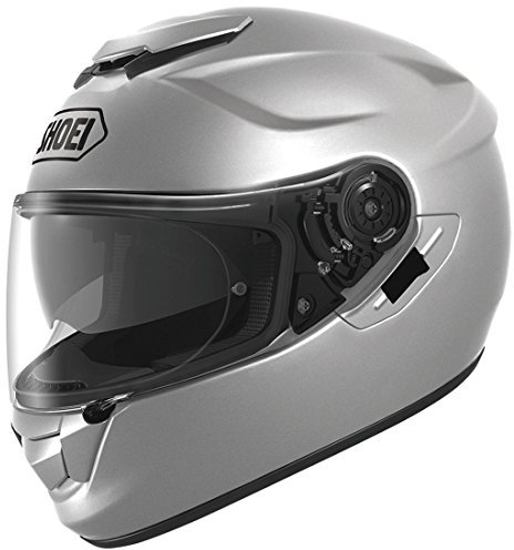 Shoei Unisex-Erwachsene Integralhelm im Stil von Gt-Air (hellsilber, Größe M), 1 Pack
