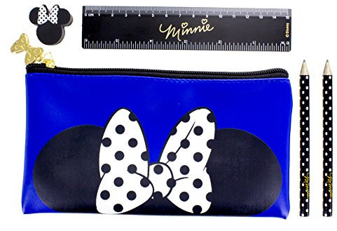 Minnie Mouse PP4224MIN Pencil Case with Stationery Set