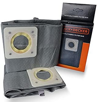 BLACK+DECKER Bolsas de filtro de tela, bolsas de filtro de tela, gris, talla única