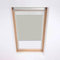 Skylight Rollos für Velux Dachfenster – Verdunkelungsrollo – Stein – Silberfarbener Aluminiumrahmen (C04)