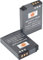DSTE 2-Pack EN-EL12 ENEL12 Ersatz Batterie Akku Kompatibel mit Nikon Coolpix S6200 S6300 S9100 S9200 S9300 S9400 S9500 S9600 AW100 AW110s AW120s
