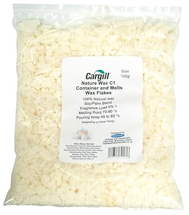Mouldmaster Nature C1 Container and Melts Soy Wax, 750g