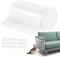 VavoPaw Kratzschutz Sofa Katze, 20 * 300cm Anti Kratz Folie für Katzen Kratzschutzfolie Katze Kratzpad für Hunde Türen, Anti Kratz Folie für Katzenfür Möbel Couch Tür Wand Kratzabwehr, Transparent